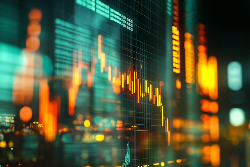 Professional portfolio investment education featuring charts, financial analysis, and wealth building strategies